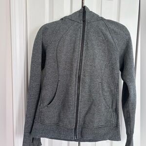 Lululemon Athletica Charcoal Zip-Up Jacket